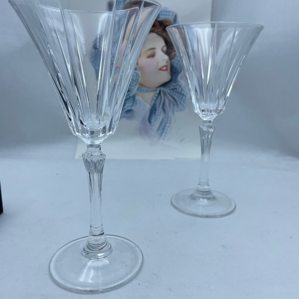 Elegant Crystal Wine Glass Set